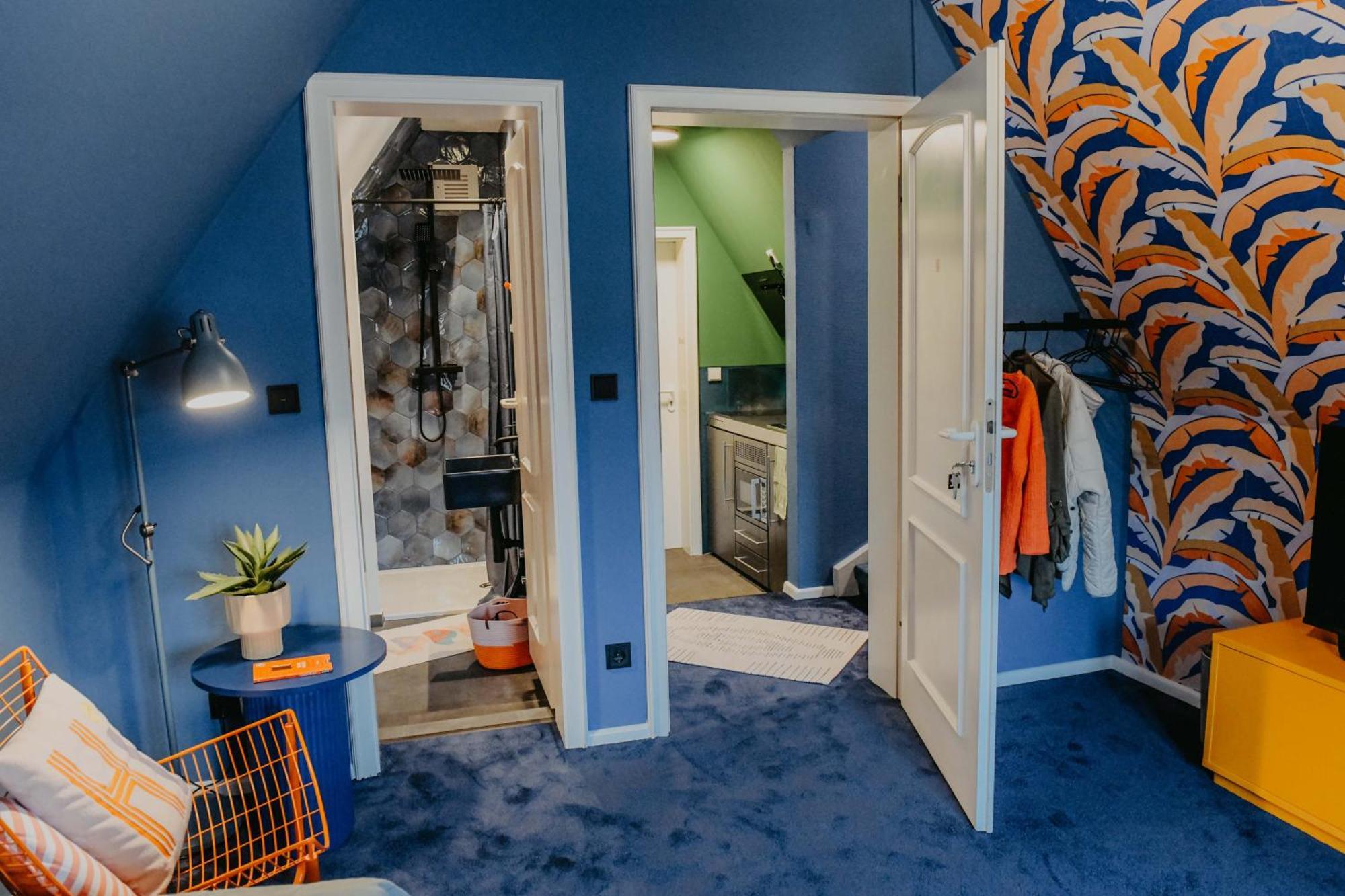 Ferienwohnung Sleepart Blue Celle Exterior foto